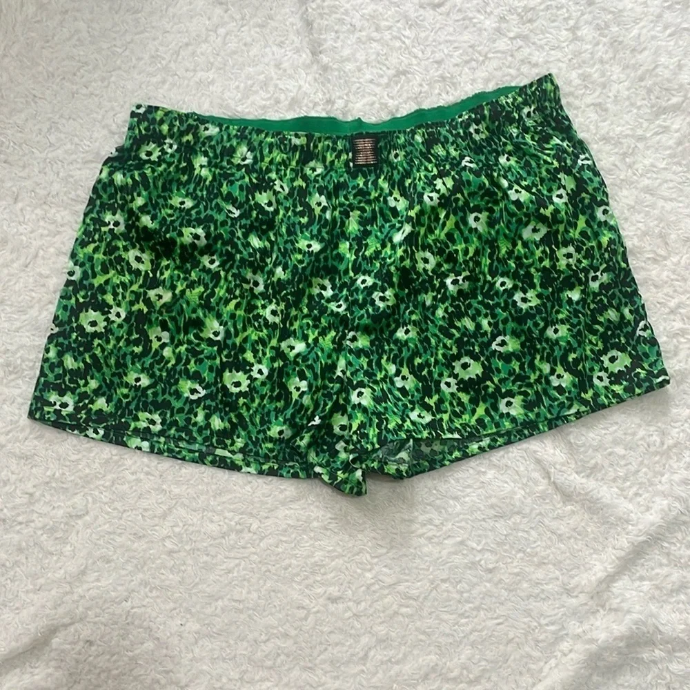 Savage X Fenty Green Animal Print boxer